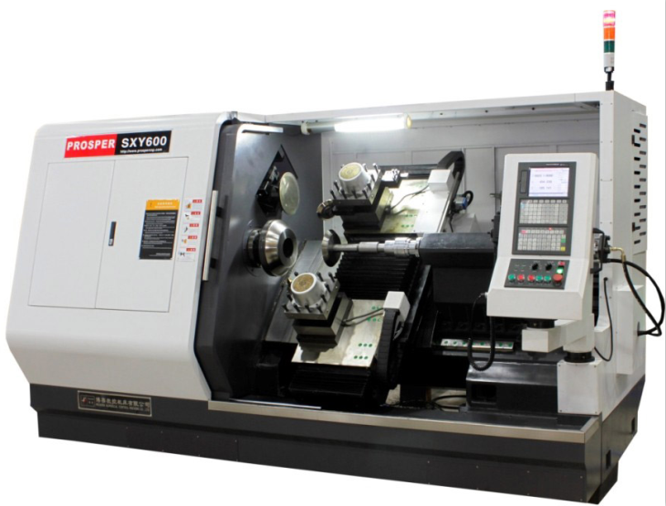 DOUBLE ROLLER SYMMETRY SPINNING MACHINE